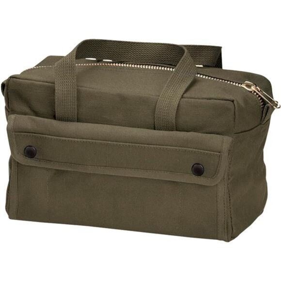 Mechanics Tool Bag with Brass Zipper - Picture 1 of 9